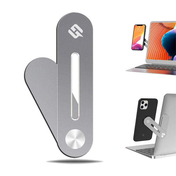 Supporto Magnetico per Cellulare Staffa Laterale Regolabile Espansione per Computer Laptop MacBook - HQtecno