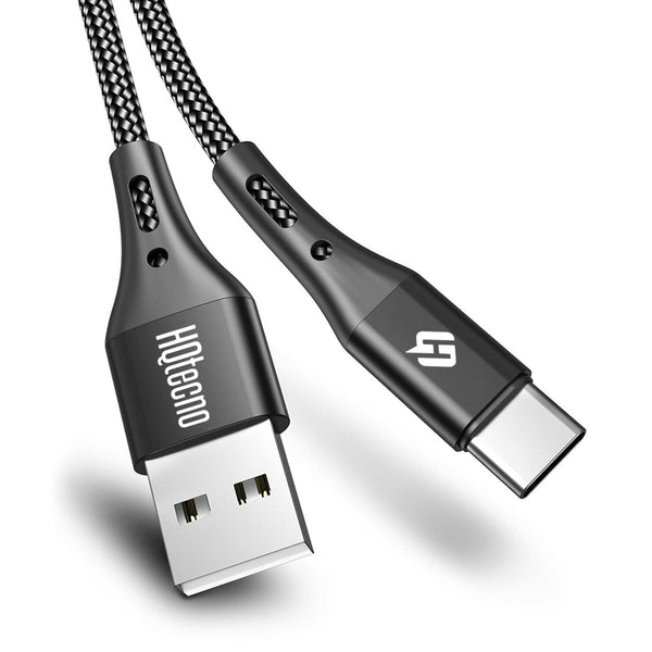 Cavo Dati USB Type-C Quick Charge 3.0 Ricarica Rapida 3A QC 3.0 per Samsung Huawei Xiaomi (1m 2m) - HQtecno