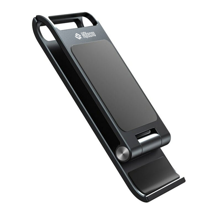 Supporto Pieghevole da Tavolo per Cellulare Angolo Regolabile Stand Tascabile Ultrasottile in Alluminio - HQtecno