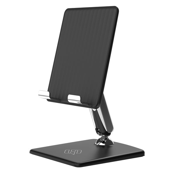 Supporto da Tavolo Pieghevole in Metallo per Smartphone/Tablet 4-13" Multi Angolo Regolabile - HQtecno