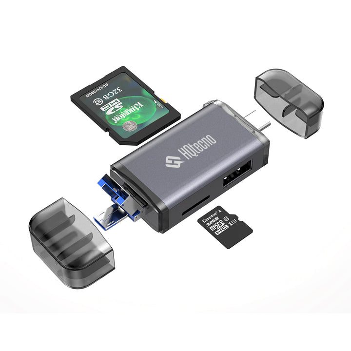 Lettore di schede SD magnetico 3 in 1, supporta SD/TF/SDHC