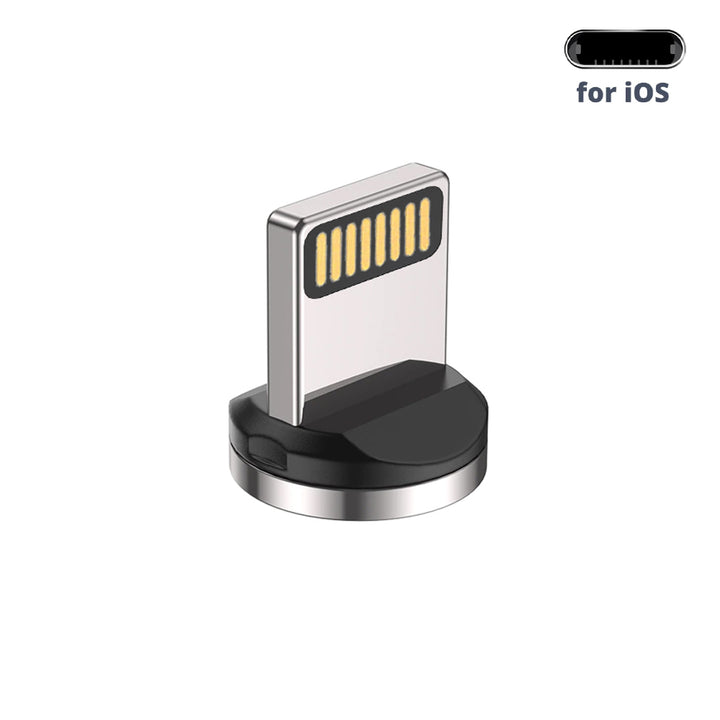 Connettore Magnetico Testina di Ricambio Spina micro-USB / Type-C / iOS per Cavo Magnetico 3A - HQtecno
