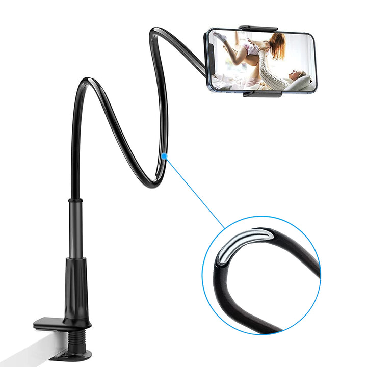 Acquista Supporto per telefono cellulare Sagit flessibile con clip a 360  gradi, supporto da tavolo per letto pigro