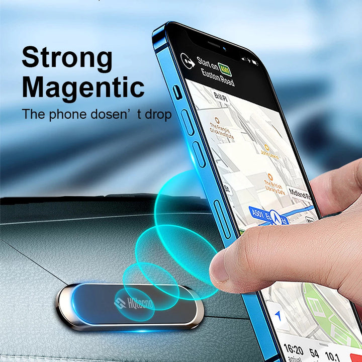 Supporto Magnetico A Calamita Per Smartphone Auto Muro Mini Porta Cellulare Adesivo Multifunzionale - HQtecno