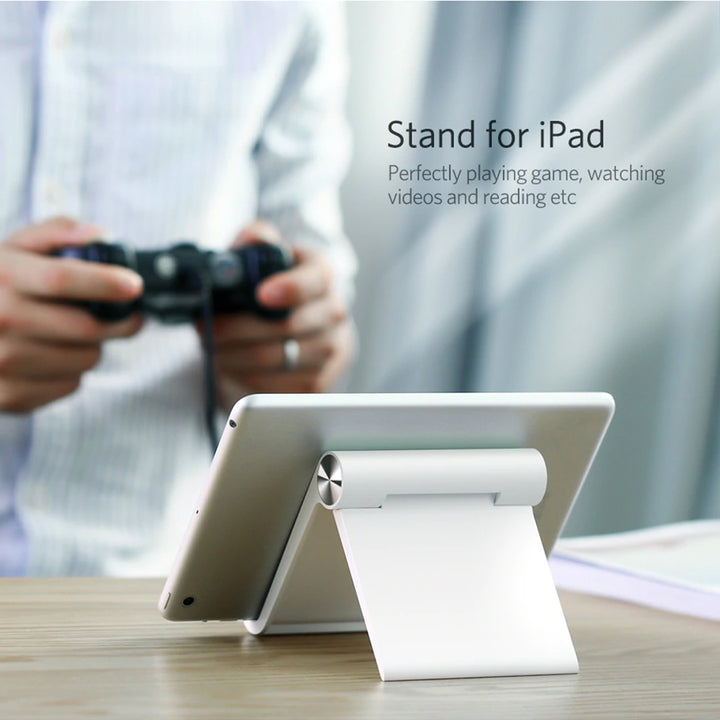 Supporto da Tavolo Smartphone/Tablet da 4-10" Stand Porta Telefono Pieghevole Regolabile - HQtecno